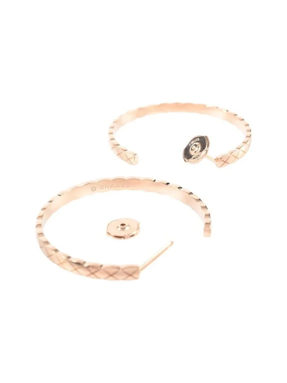 Chanel Earrings Coco Crush Hoop